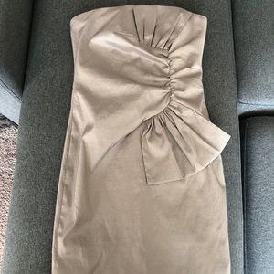 Forever 21 silver party dress
